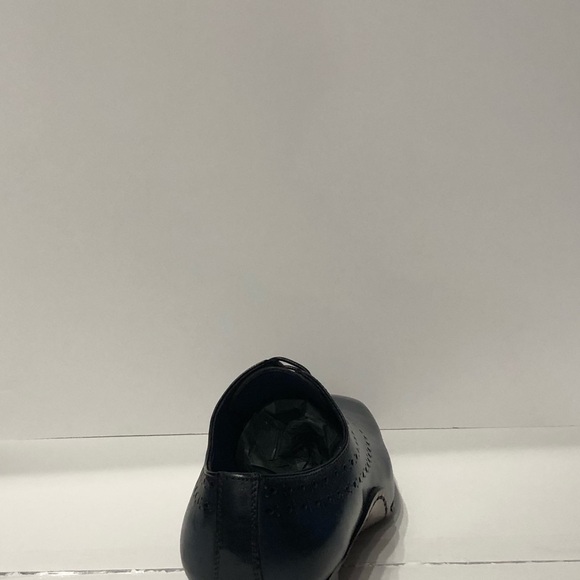 Emilio Franco shoes blue oxford Italian leather - Picture 4 of 5